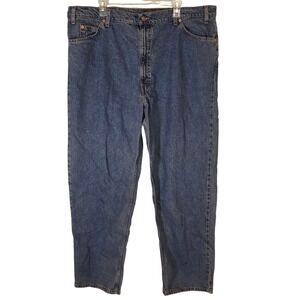 VTG 90s Levis 553 Relaxed Fit Straight Leg Blue Denim Jeans Mens‎ 42x30